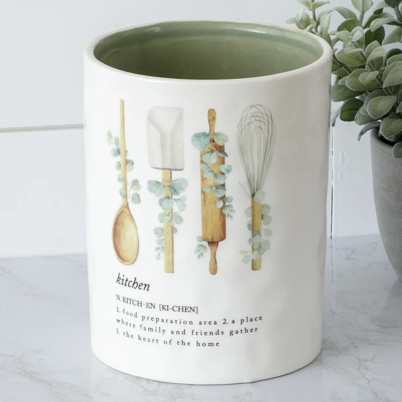 Baking Utensils Ceramic Holder