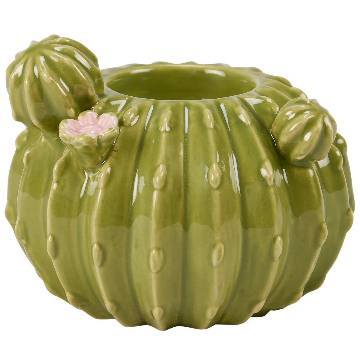 Barrel Cactus Tealight Candle Holder - Image 4