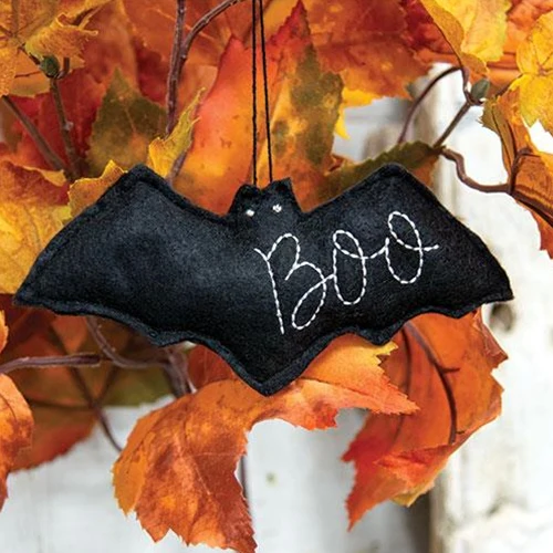 Bat Boo Felt Ornament - Image 2
