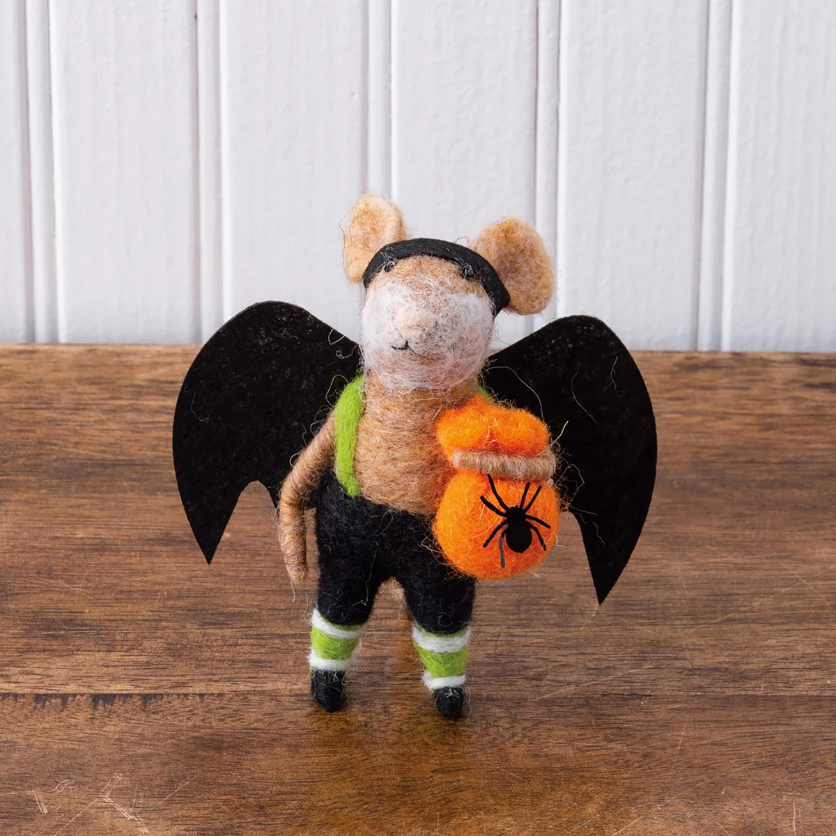 💙 💙 Bat Mouse Felt Critter Figure - Image 2