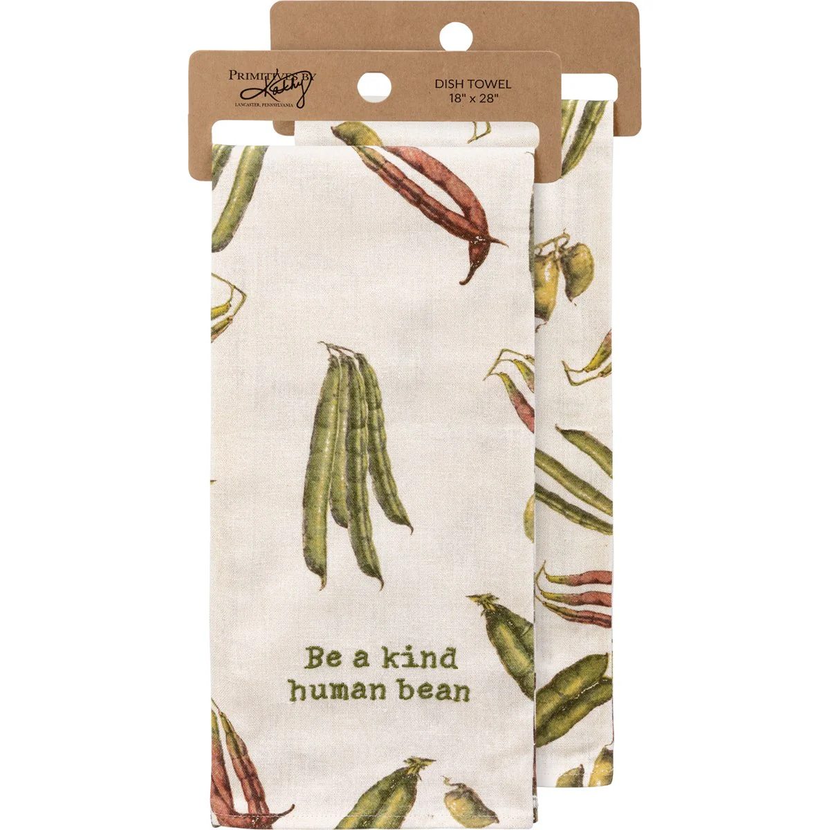 💙 Be A Kind Human Bean Kitchen Towel - Image 2