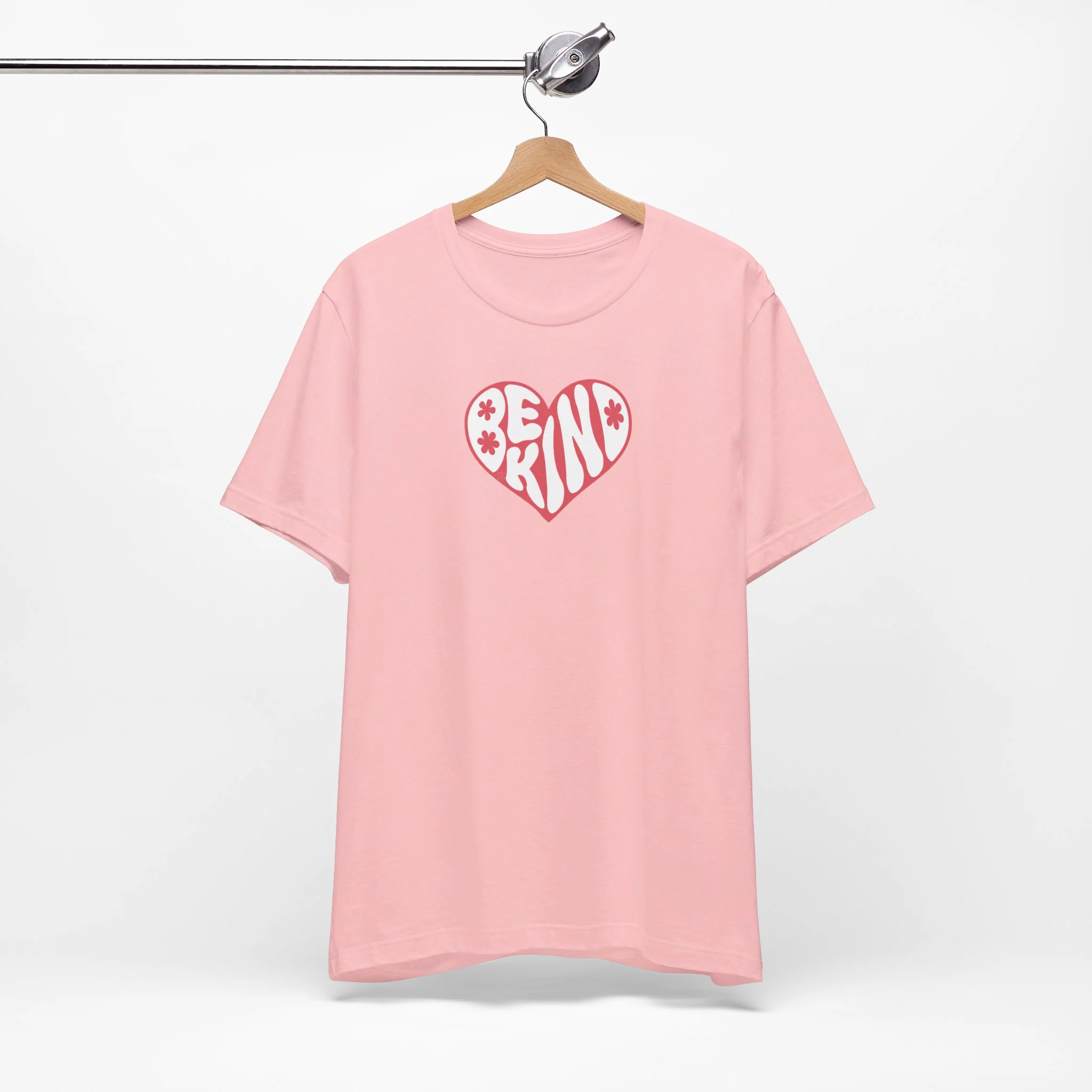 Be Kind Heart Cozy T-Shirt - Image 4