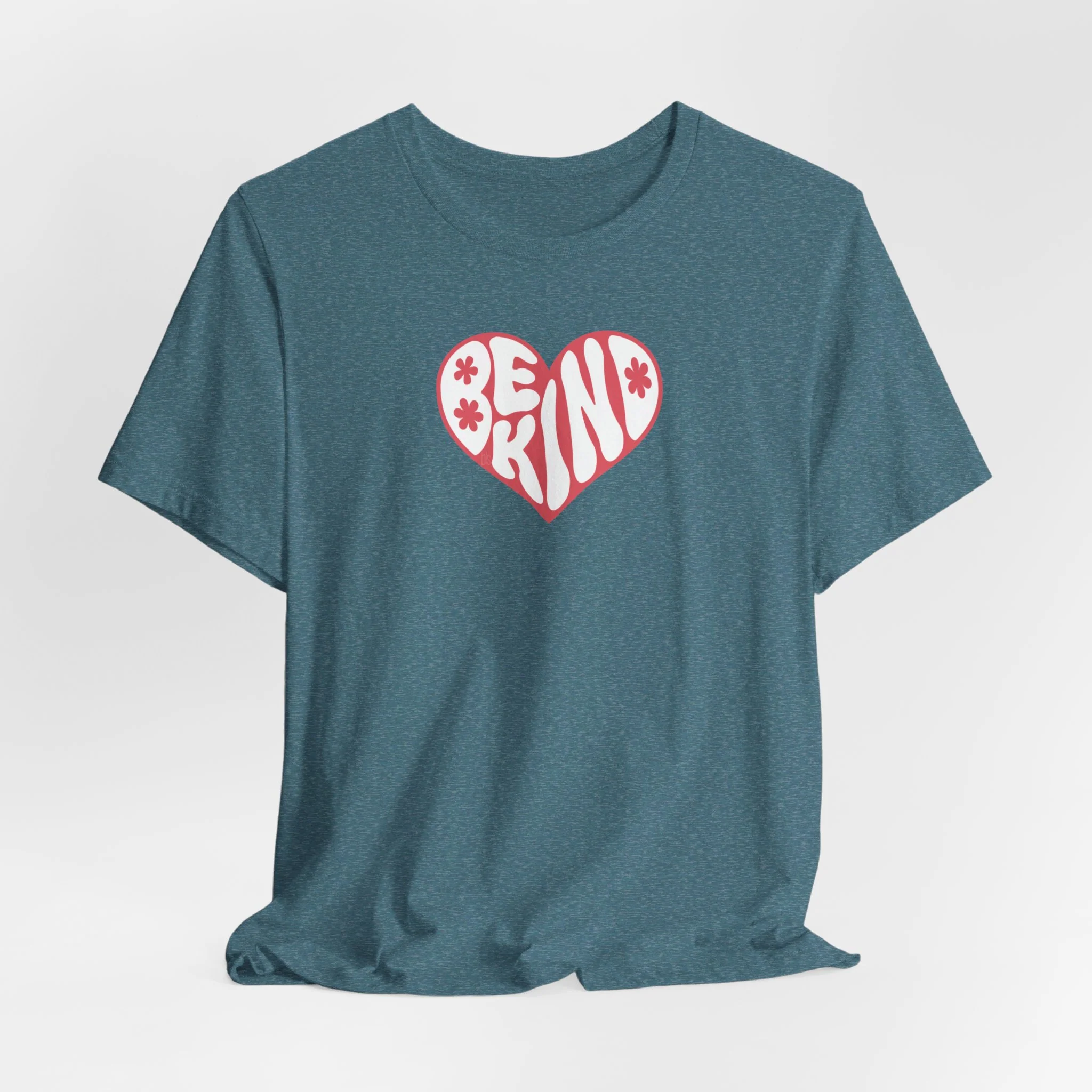 Be Kind Heart Cozy T-Shirt - Image 5