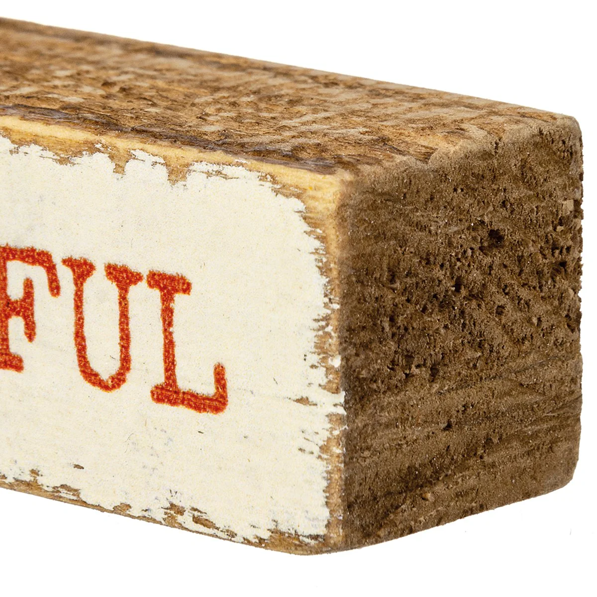 💙 Be Thankful Mini 3.5" Wooden Block Sign - Image 3