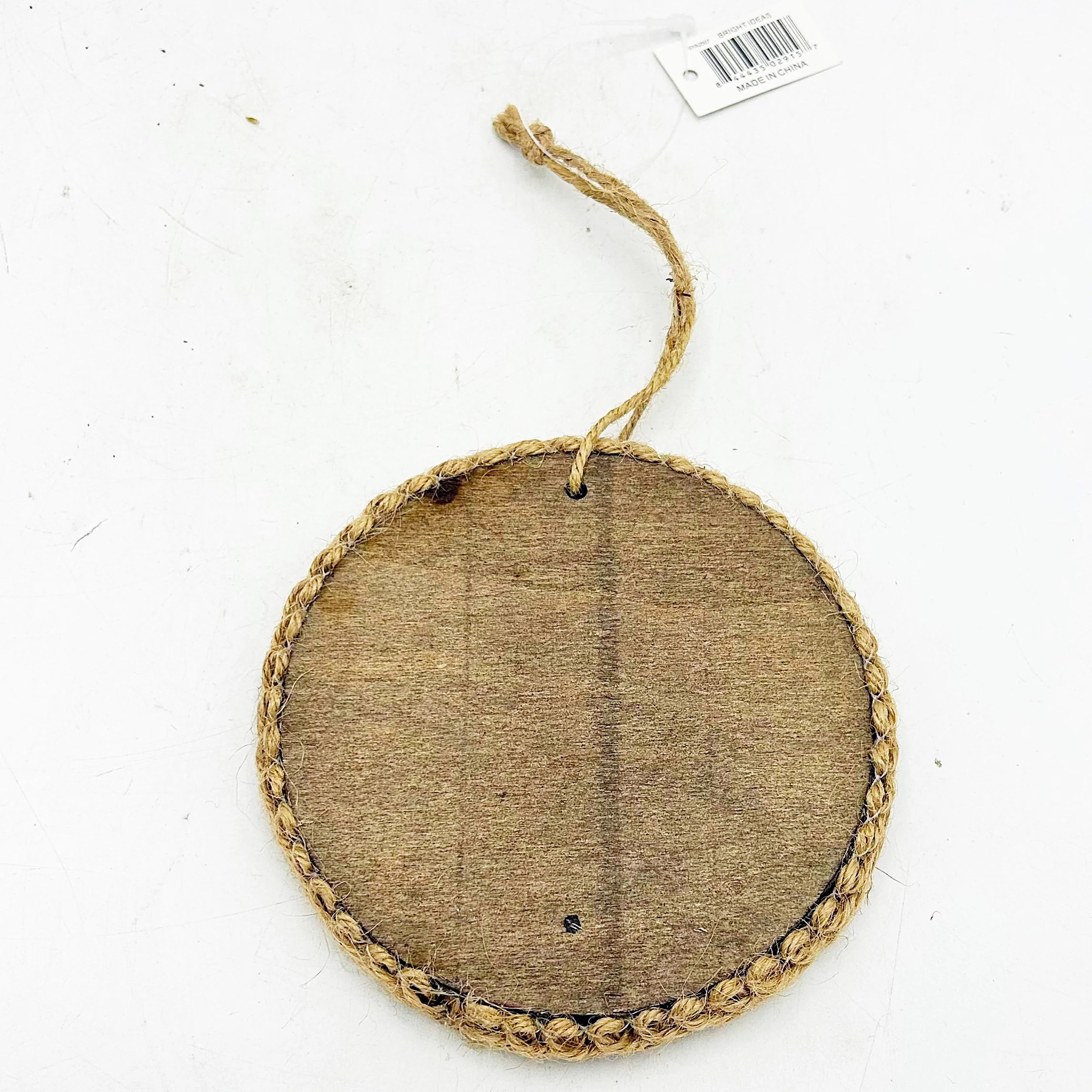 Bear Wooden Plaid Cutout Ornament - Image 3