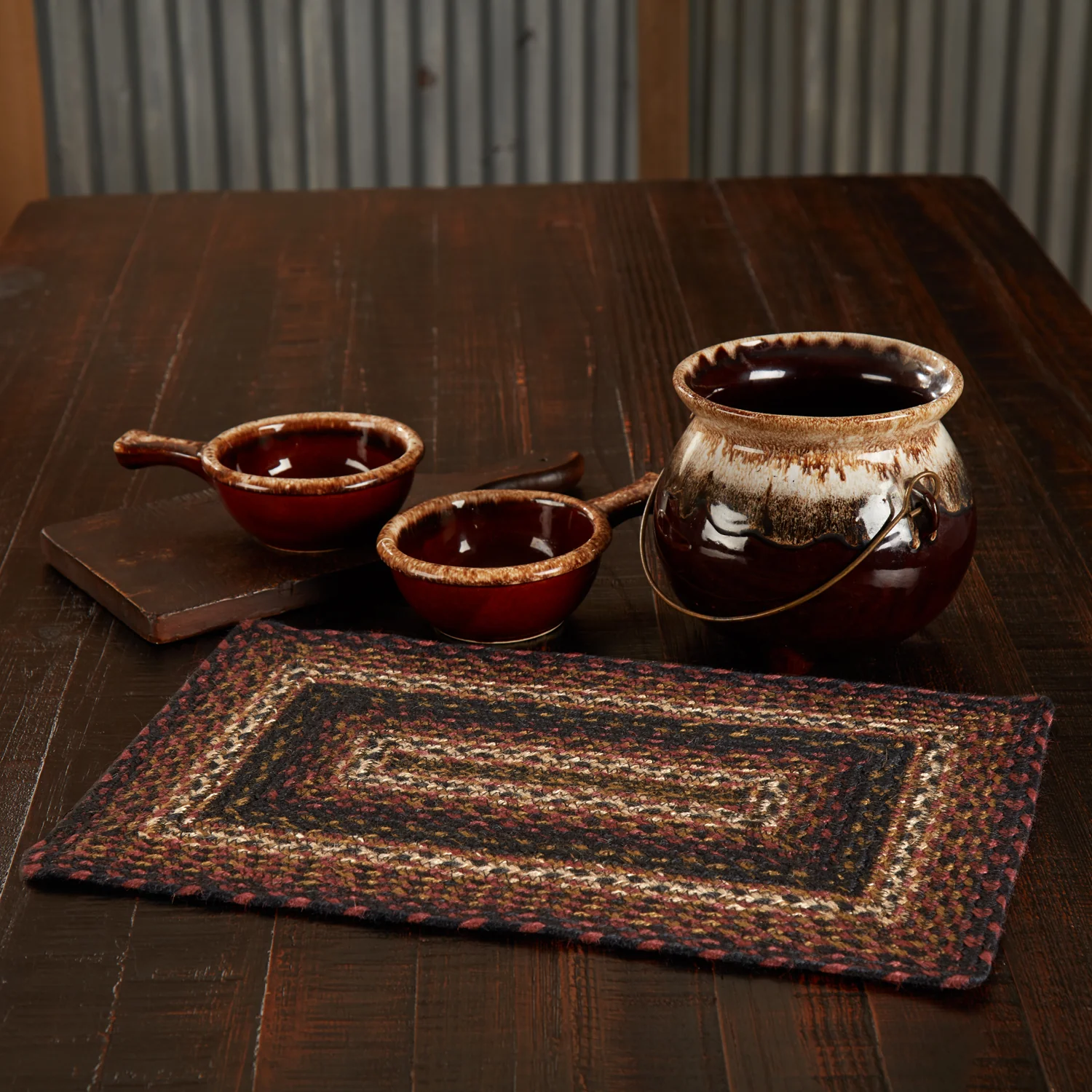 Beckham Jute Rectangle Placemat 12" x18"