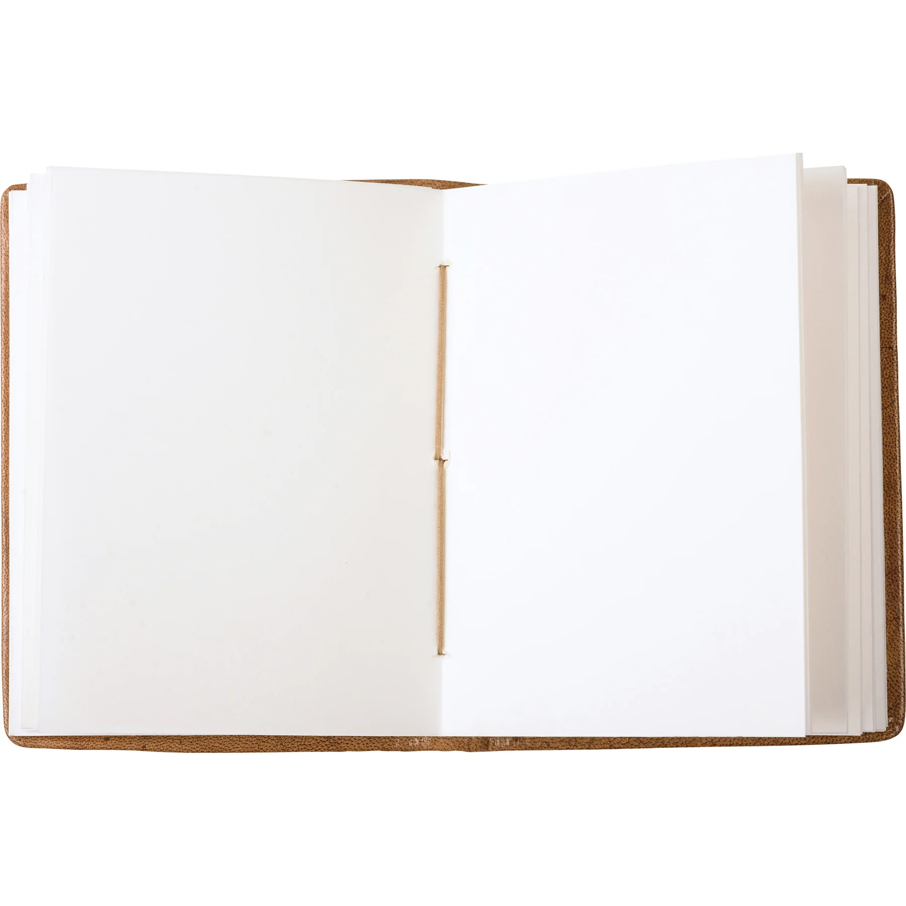 Bee Leather Notebook Journal 96 Unlined Pages - Image 2