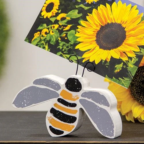 ๐ Bee Wooden Chunky Shelf Sitter - Image 2