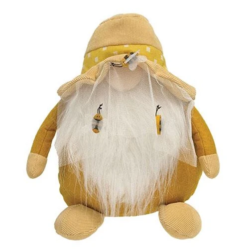 Beekeeper Gnome 8.5" Fabric Figure
