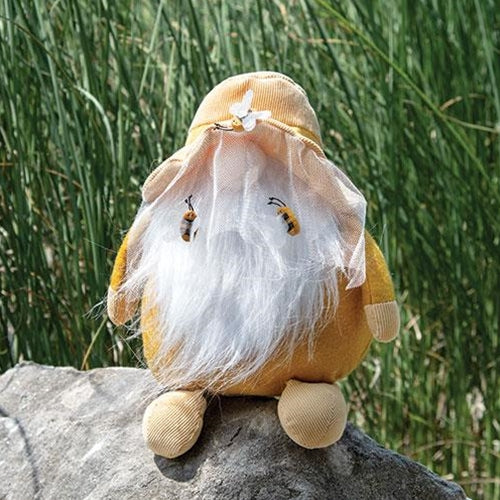 Beekeeper Gnome 8.5" Fabric Figure - Image 2