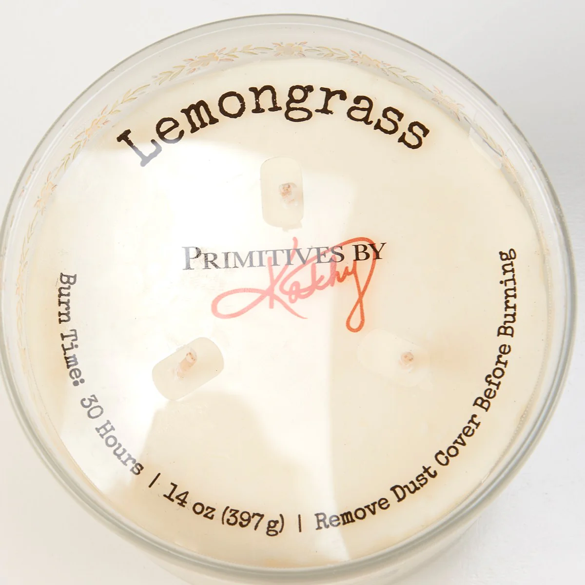 ๐ Bees and Flowers 14 oz Jar Candle Lemongrass Scent - Image 4