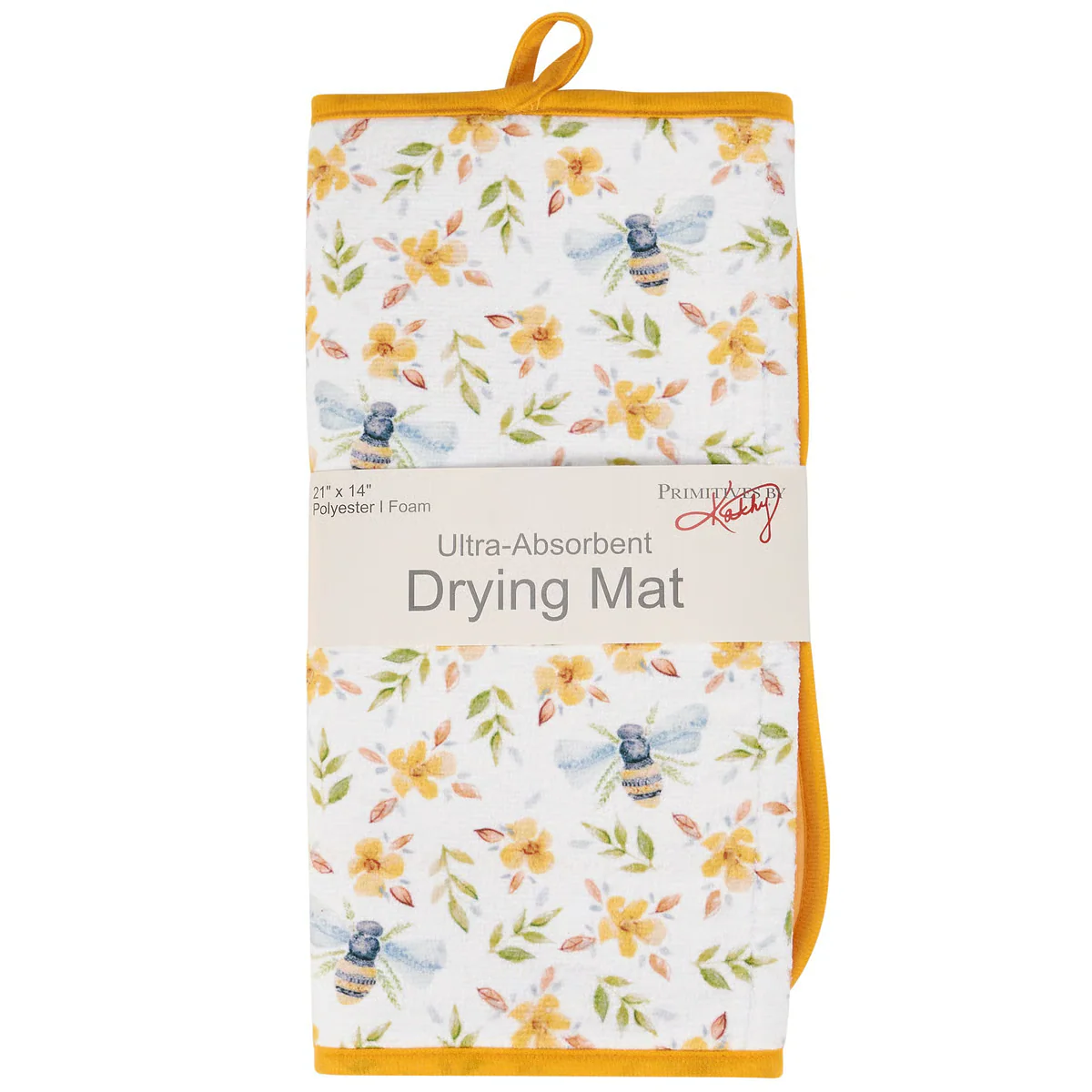 Bees and Flowers Drying Mat - Image 4