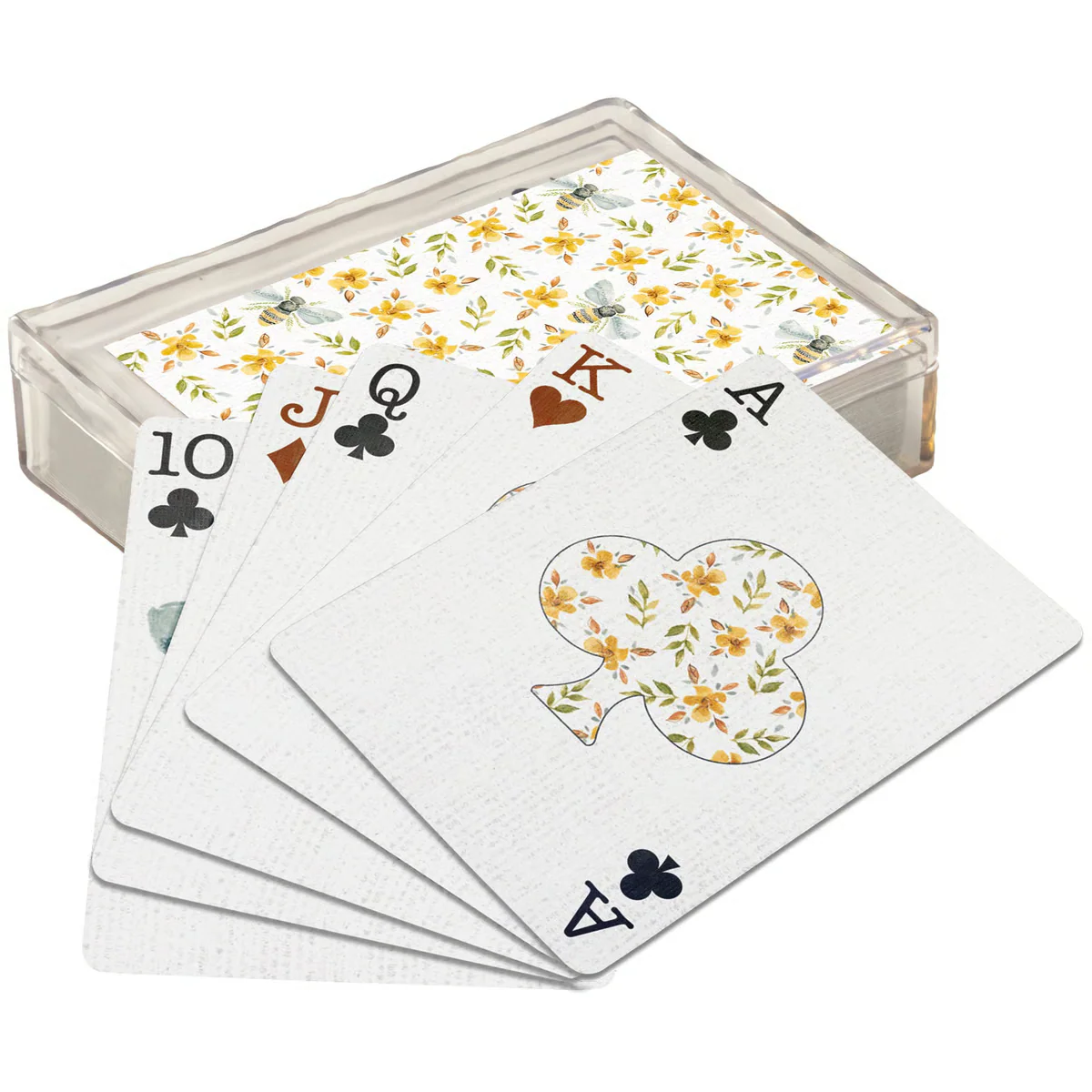 Bees and Flowers Playing Cards