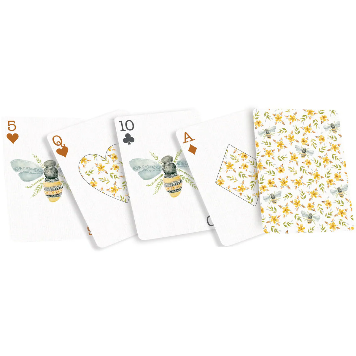 Bees and Flowers Playing Cards - Image 2