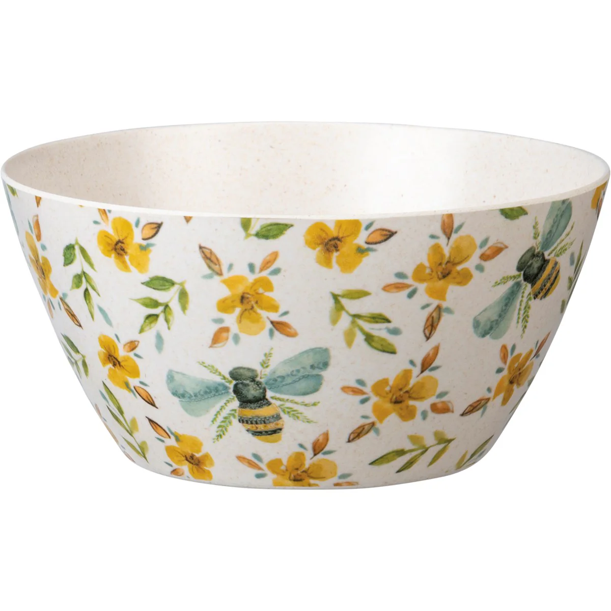 ๐ Bees and Yellow Flowers Small Bowl