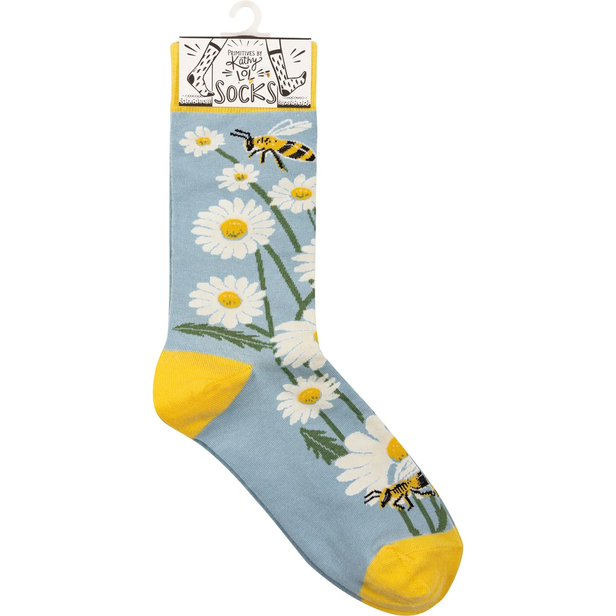 ๐ Bees & Daisies Fun Socks - Image 3