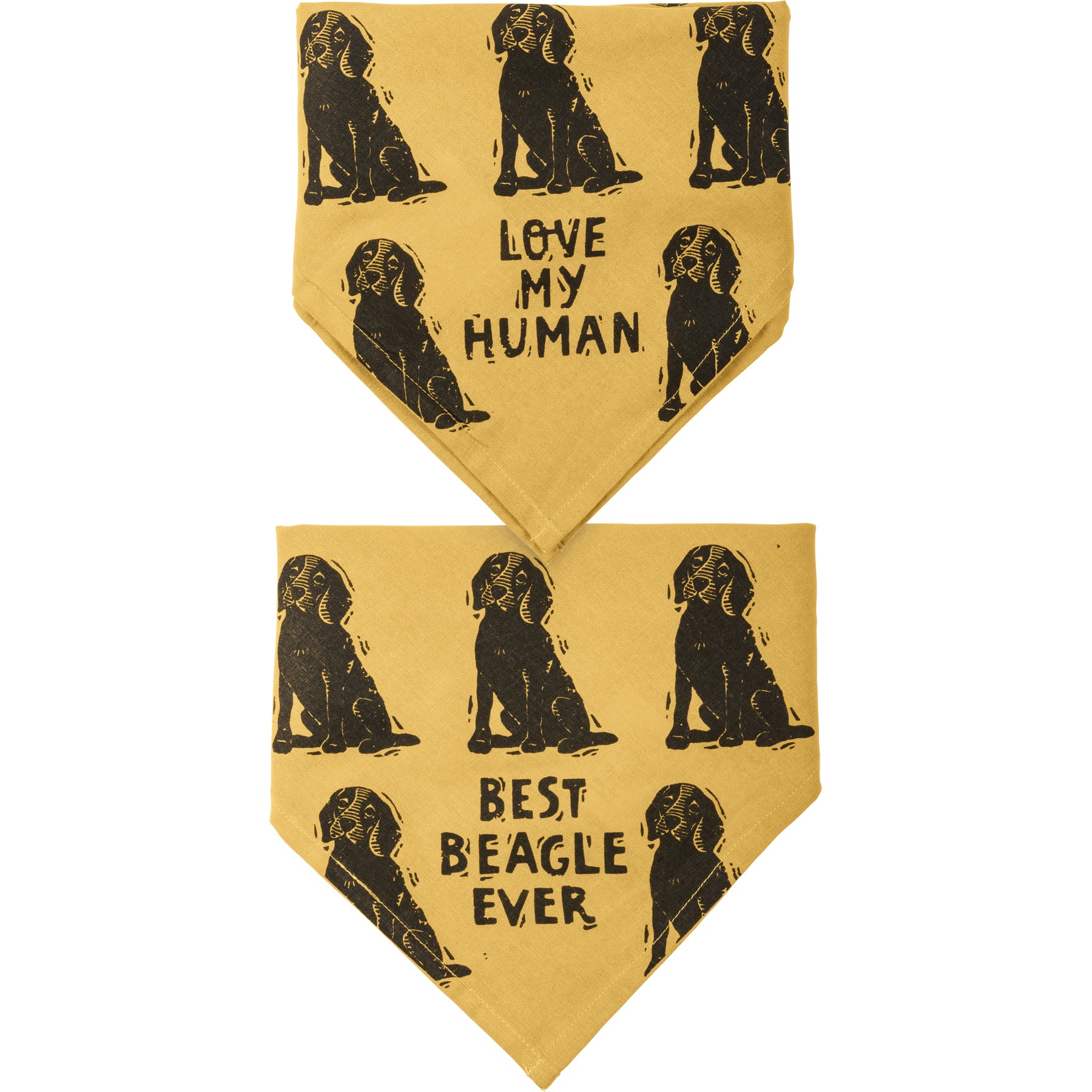 Surprise Me Sale 🤭 Best Beagle Ever Love My Human Dog Bandana Large - Image 5