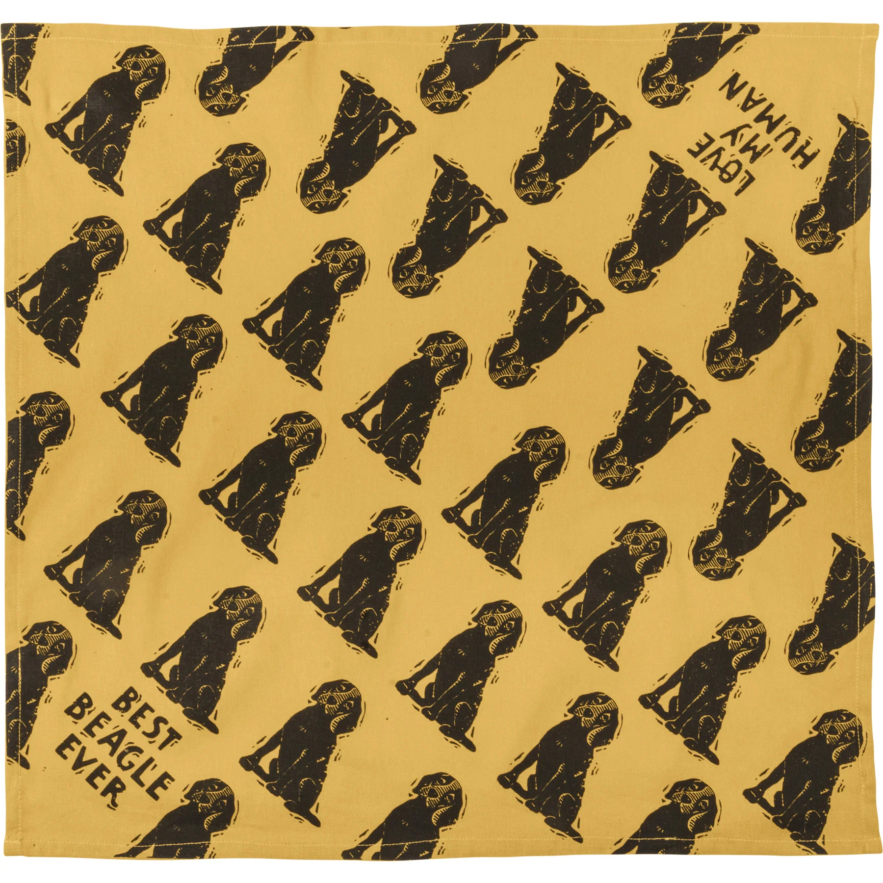 Surprise Me Sale 🤭 Best Beagle Ever Love My Human Dog Bandana Large - Image 6