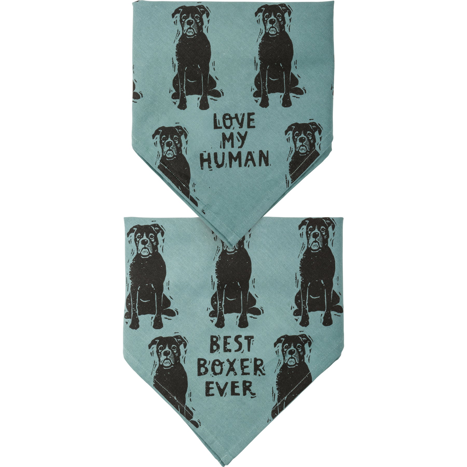 Surprise Me Sale 🤭 Best Boxer Ever Love My Human Pet Bandana Large - Image 2