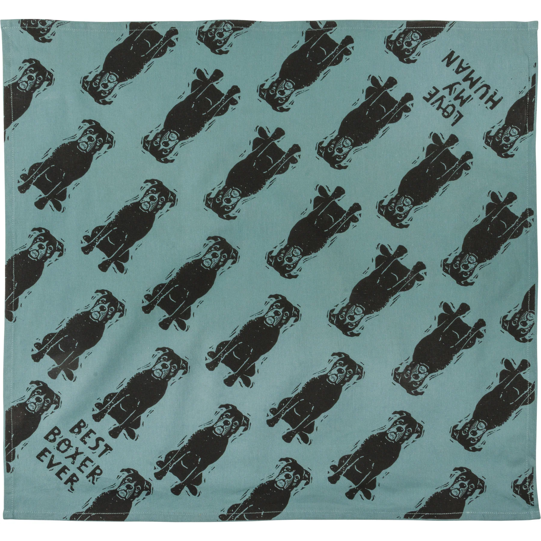 Surprise Me Sale 🤭 Best Boxer Ever Love My Human Pet Bandana Large - Image 3
