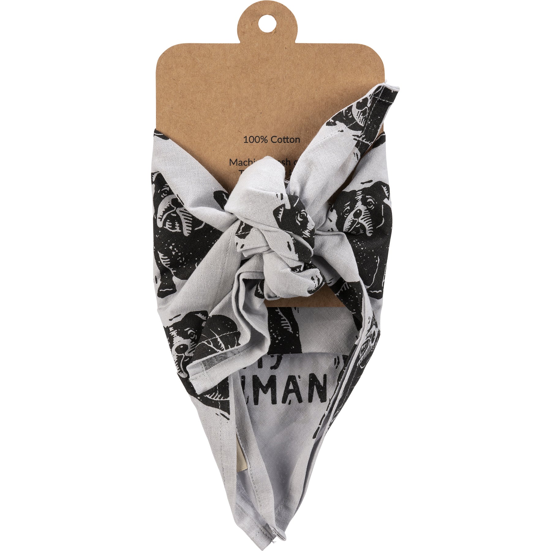 💙 Surprise Me Sale 🤭 💙 Best Bulldog Ever Love My Human Pet Bandana Large - Image 3