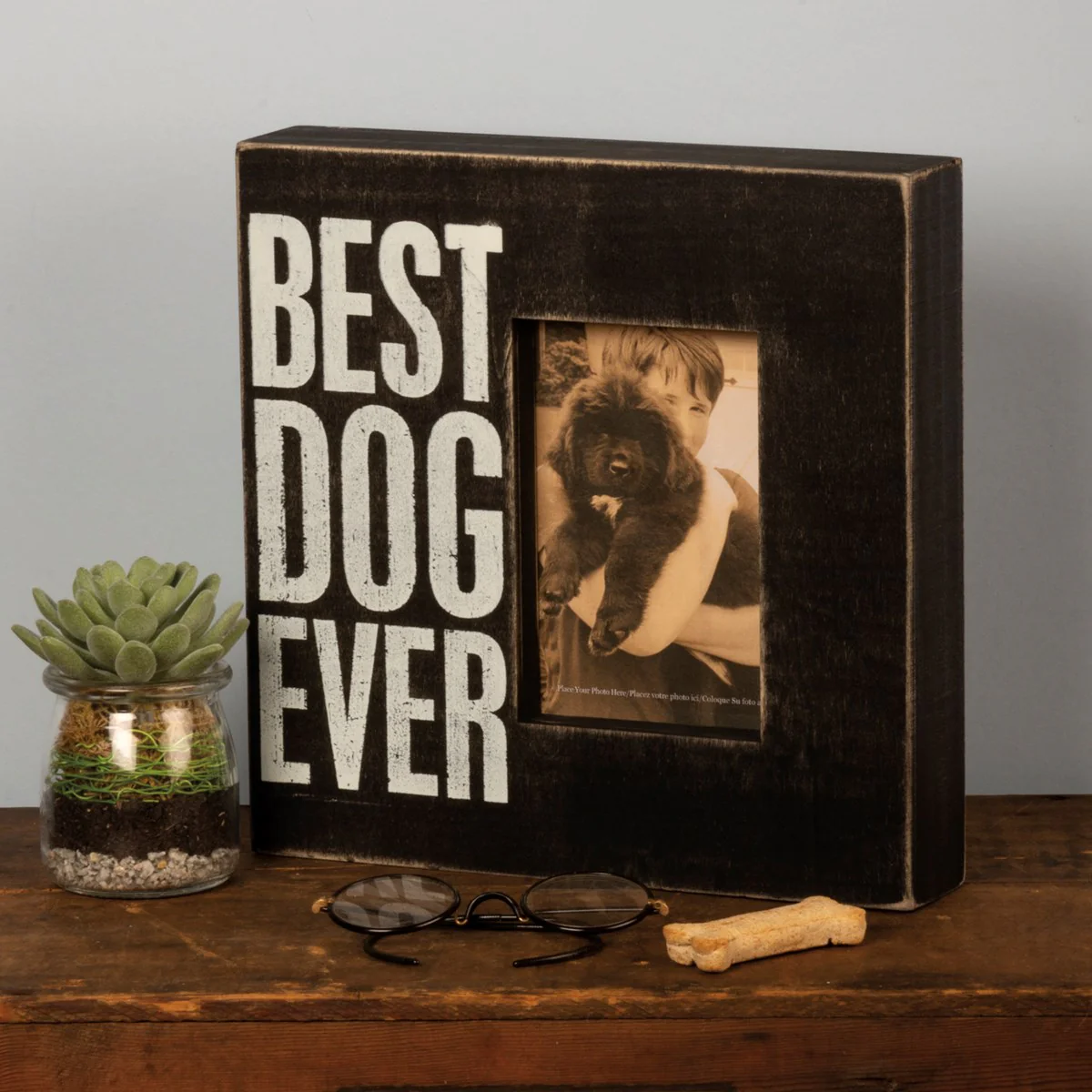 Best Dog Ever Photo Frame Holds 4" x 6" Photo - Image 2