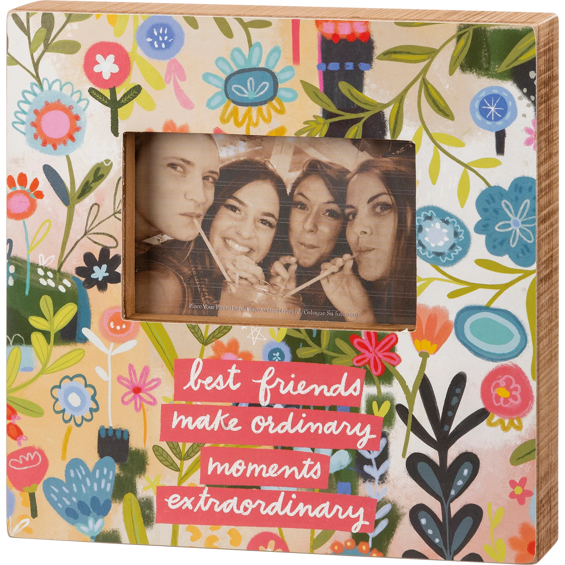 Surprise Me Sale 🤭 Best Friends Make Ordinary Moments Extraordinary Box Photo Frame