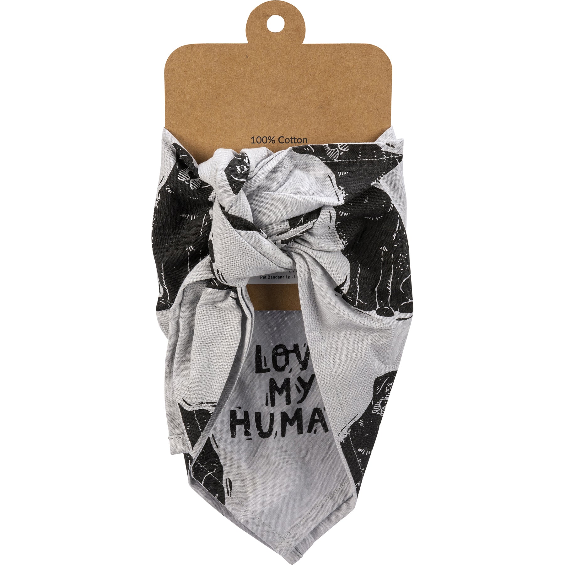Surprise Me Sale 🤭 💙 Best Lab Ever Love My Human Pet Bandana Large - Image 4