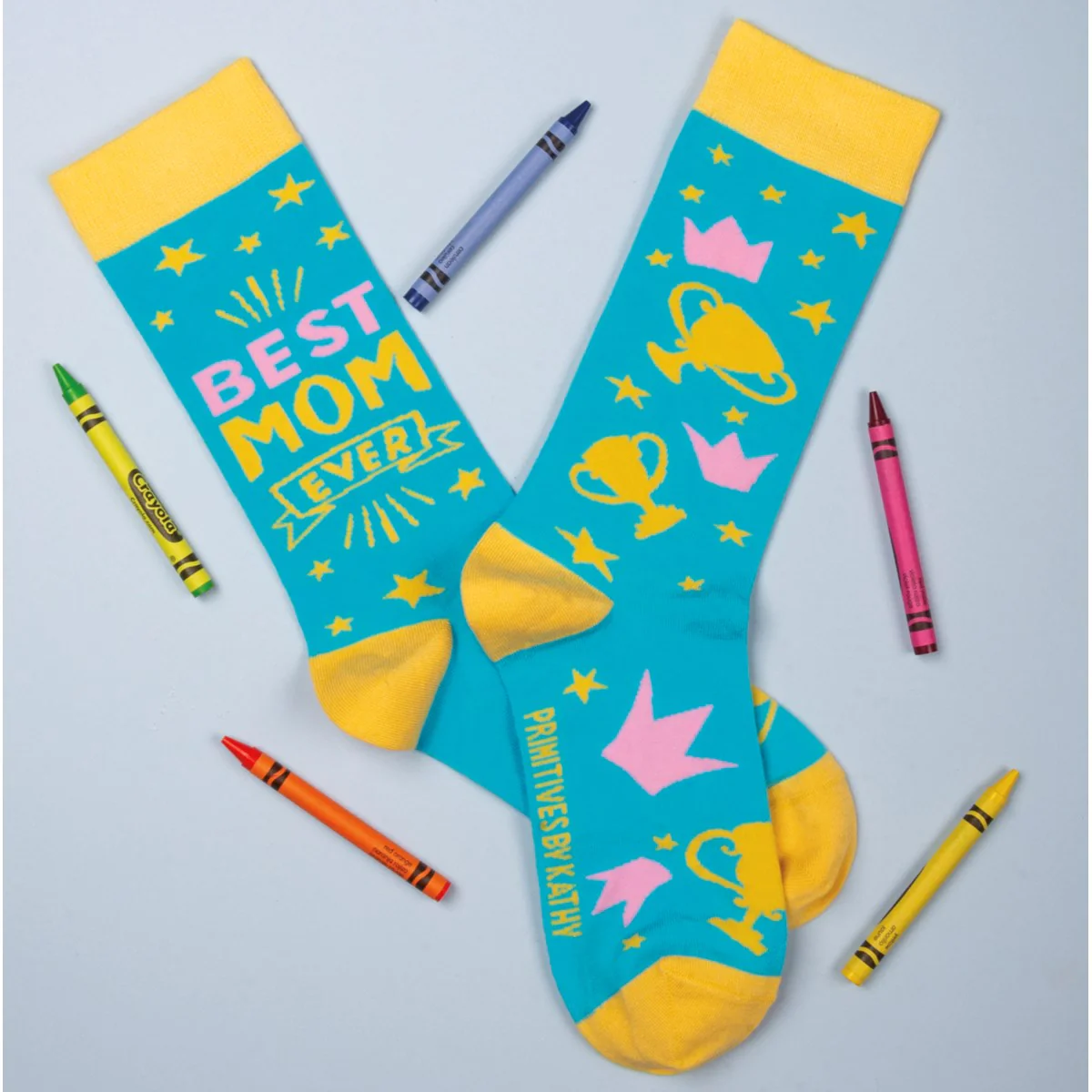 Best Mom Ever Fun Novelty Socks - Image 2
