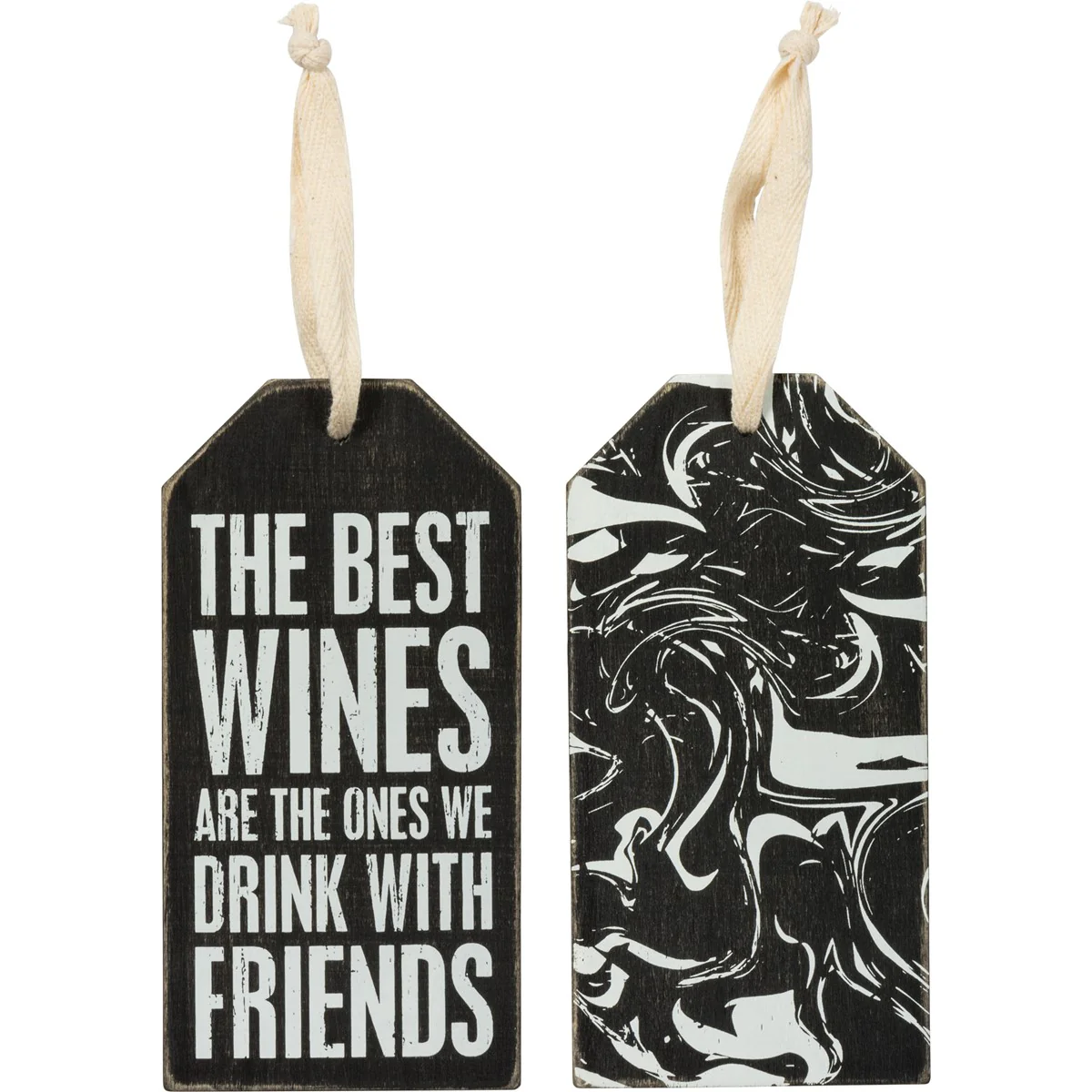 Best Wines We Drink With Friends Bottle Tag