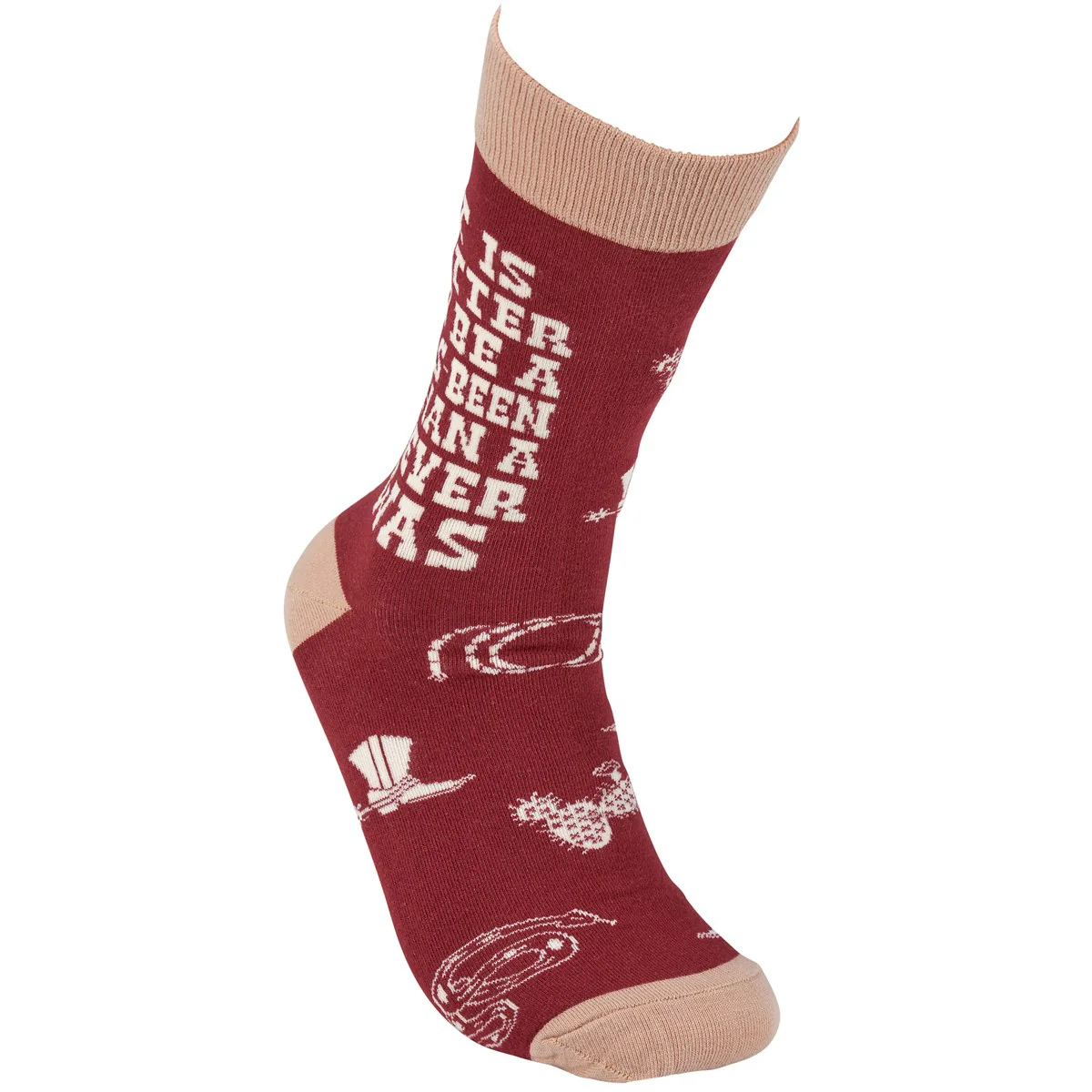 Surprise Me Sale 🤭 Better To Be A Has Been Than Never Was Western Novelty Socks - Image 4