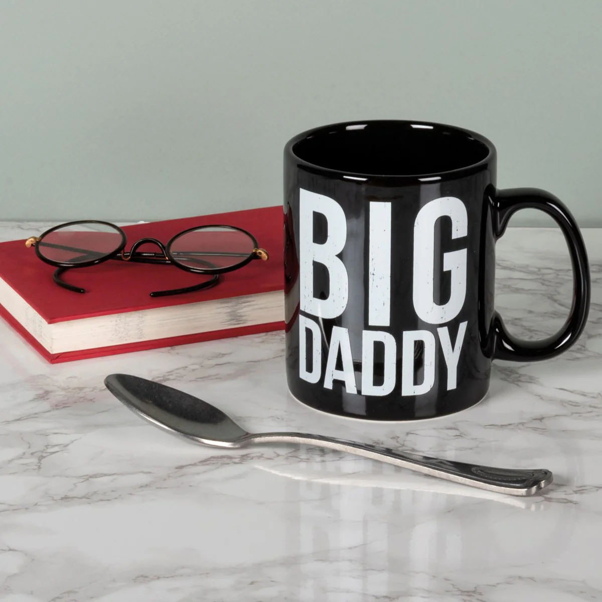 Big Daddy 20 oz Black and White Mug - Image 2