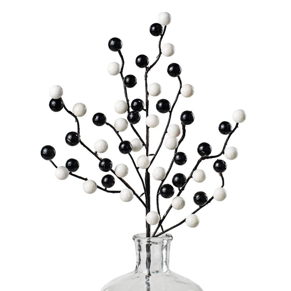 💙 Black and White Mixed Ball 17" Pick