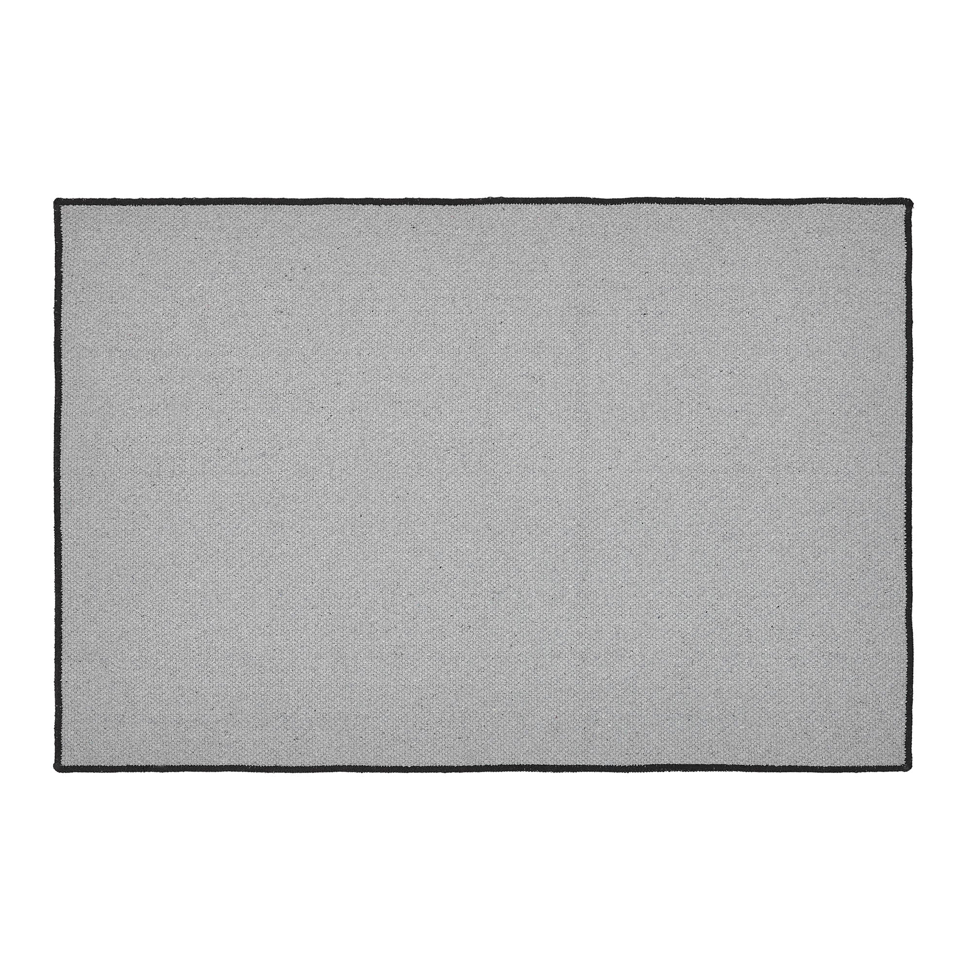 Black Check Welcome Indoor/Outdoor 24" x 36" Rug - Image 4