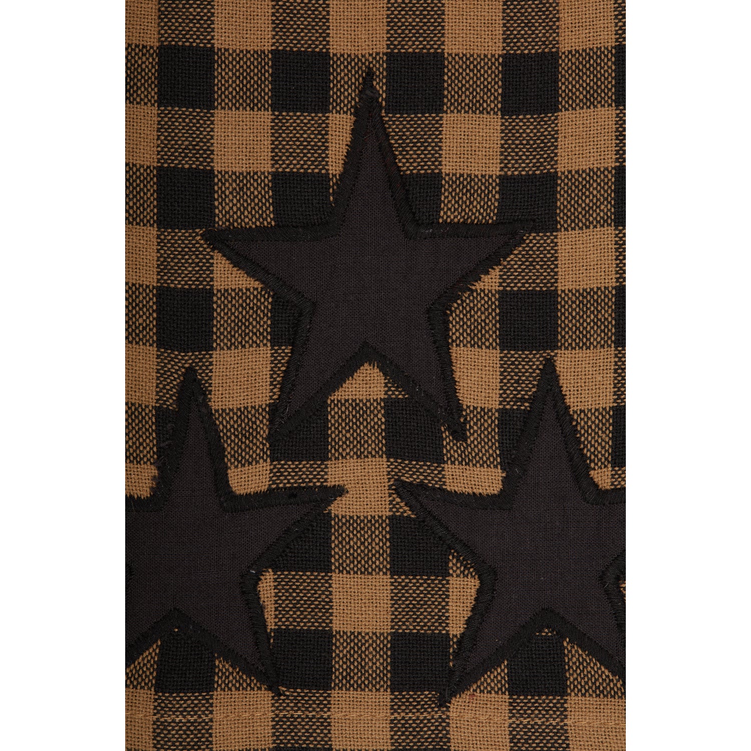 Black Star Button Loop Kitchen Towel - Image 5