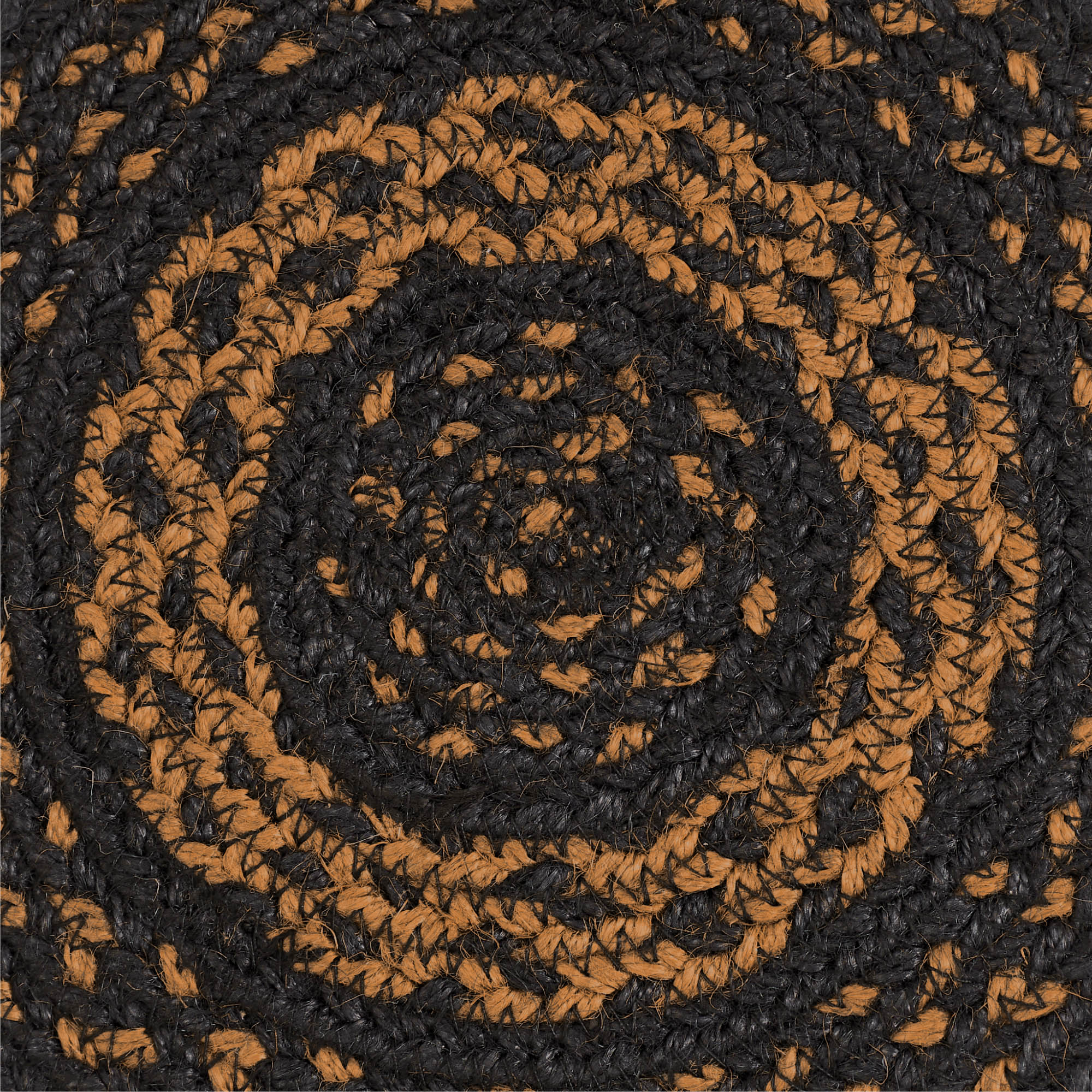 Black & Tan Jute 8" Trivet - Image 3