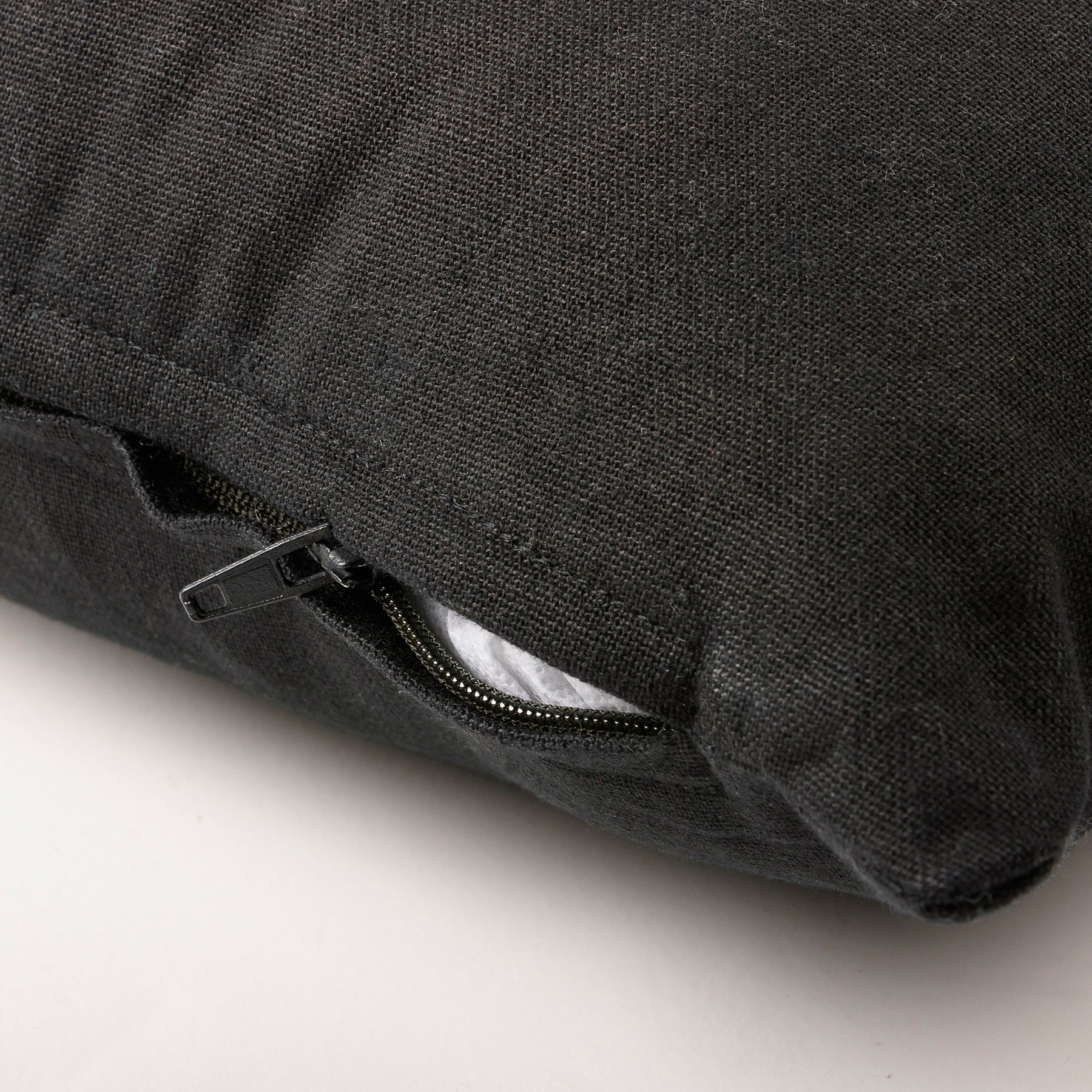 💙 Bless Our Mess 15" Black Throw Pillow - Image 4