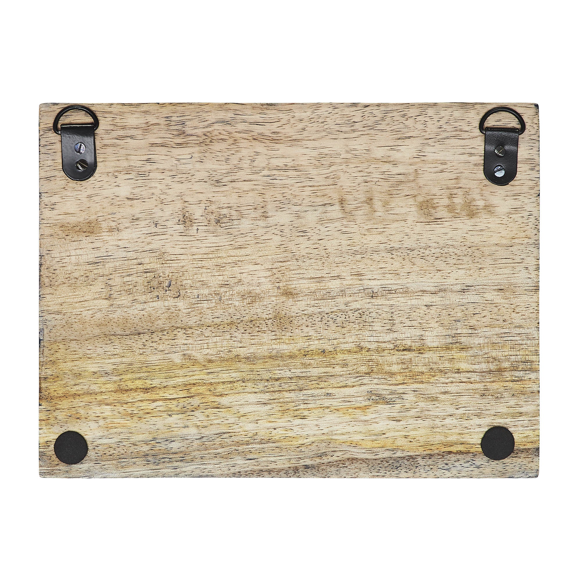 Bless The Lord House and Land 8" Blue Wooden Sign - Image 5