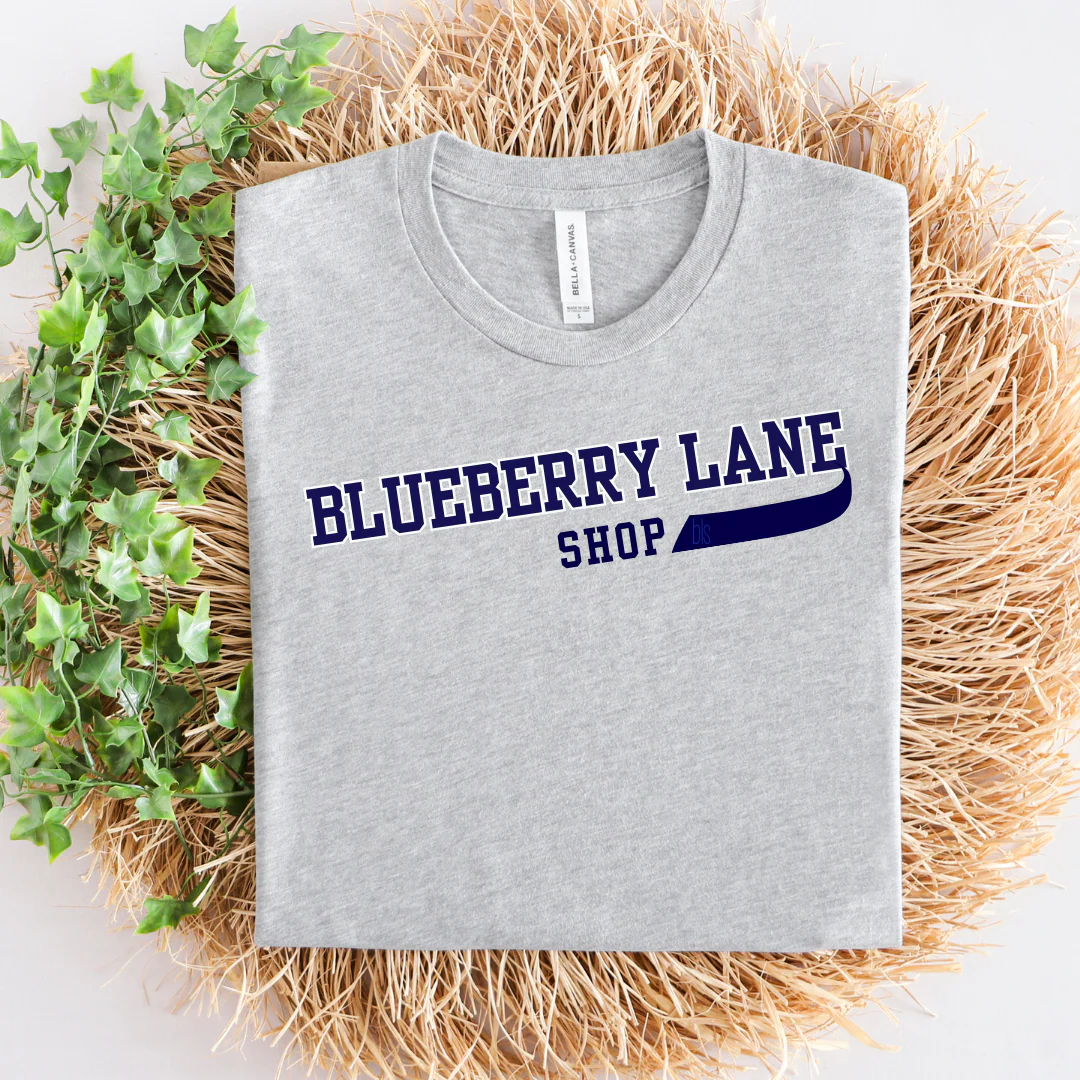 💙 Blueberry Lane Merch Athletic Style Long Sleeve T-Shirt - Image 2