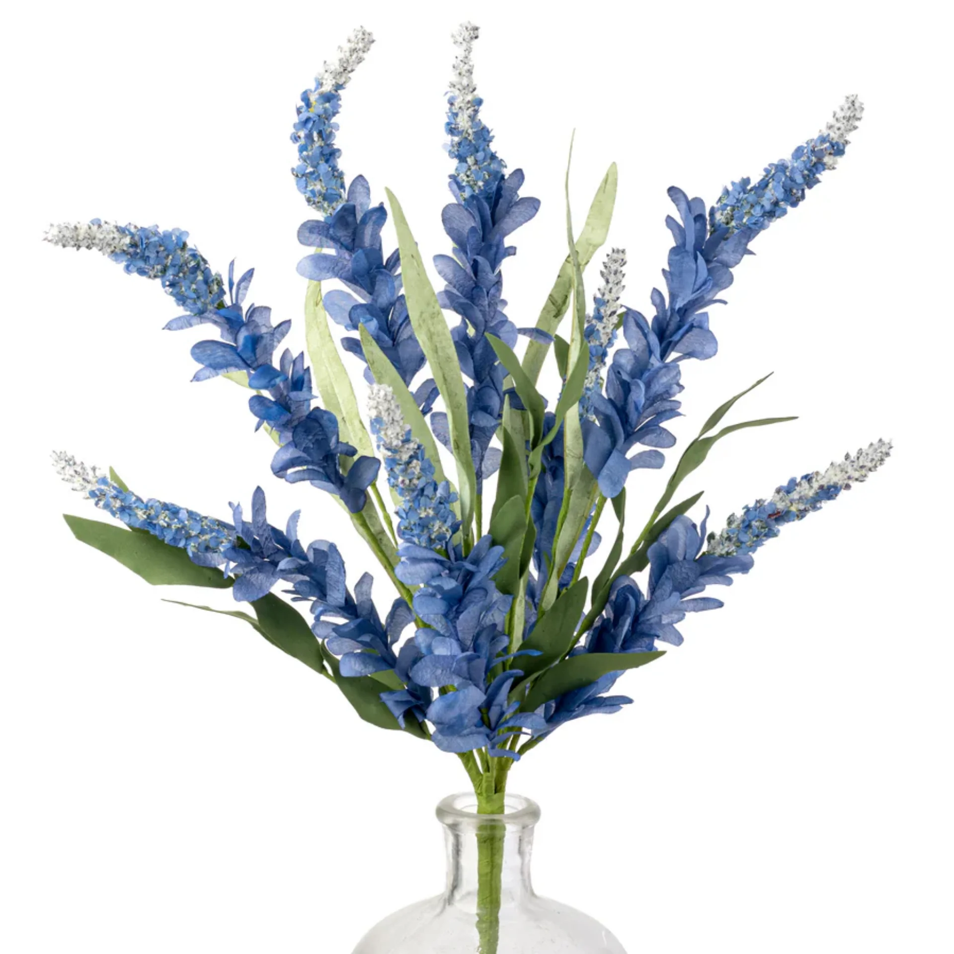๐ Bluebonnet 20" Faux Floral Bush