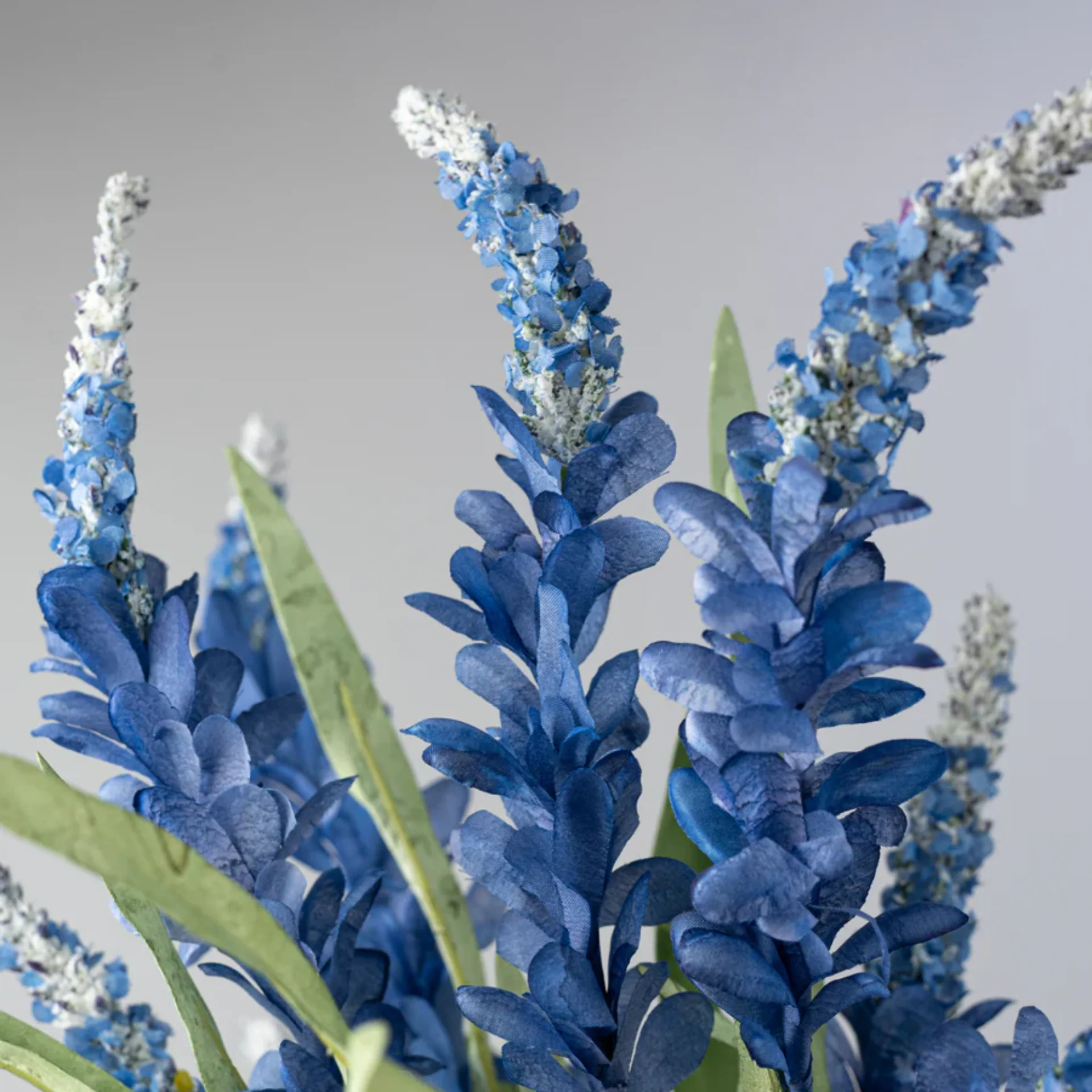 ๐ Bluebonnet 20" Faux Floral Bush - Image 2