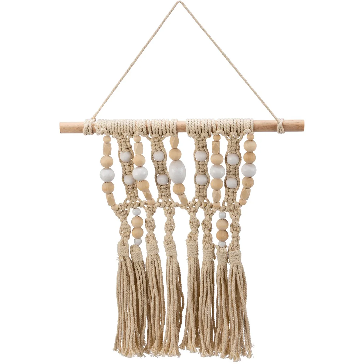 ๐ Boho Small Bead Macrame Hanging - Image 2