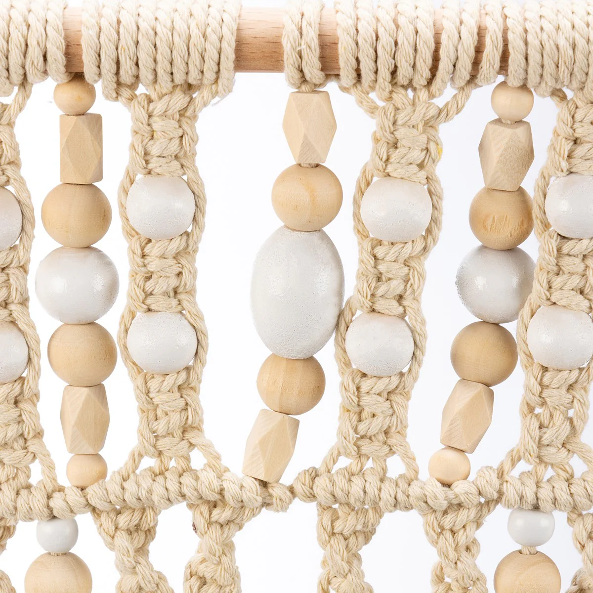 ๐ Boho Small Bead Macrame Hanging - Image 3