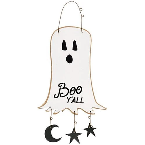 ๐ Boo Y'all Ghost Moon & Stars Hanger