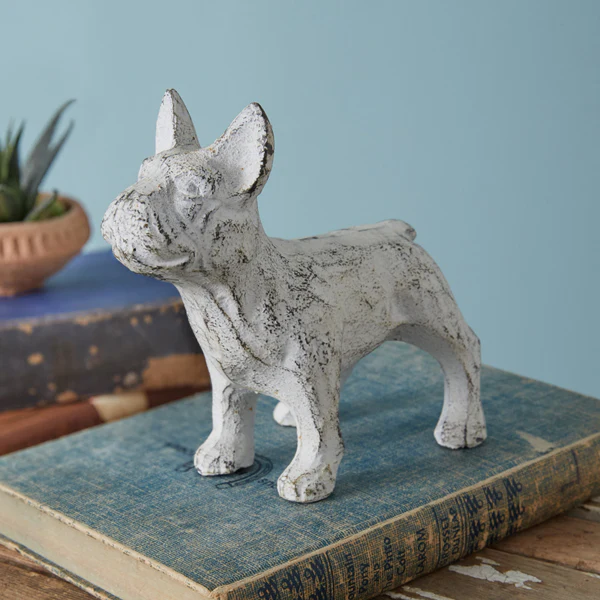 Boston Terrier Cast Iron Figurine