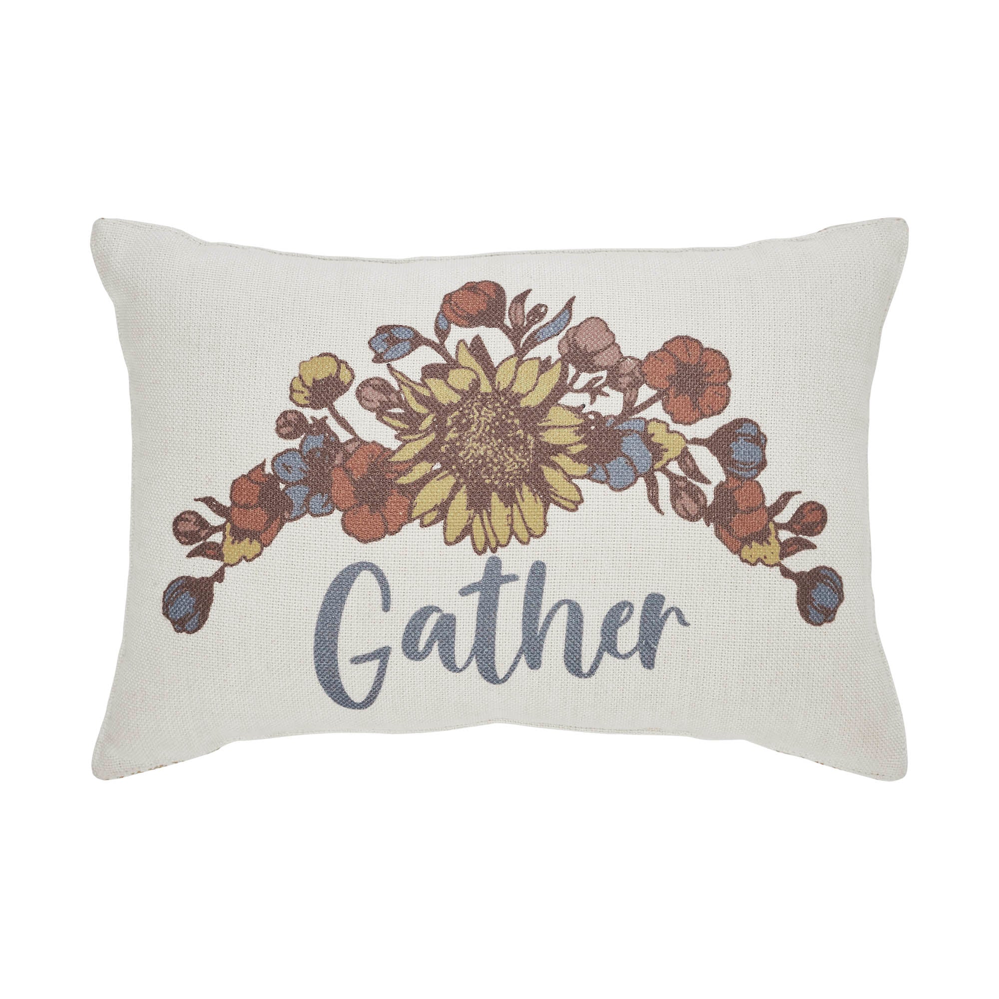 Bountifall Floral Gather 14" Fall Pillow - Image 2
