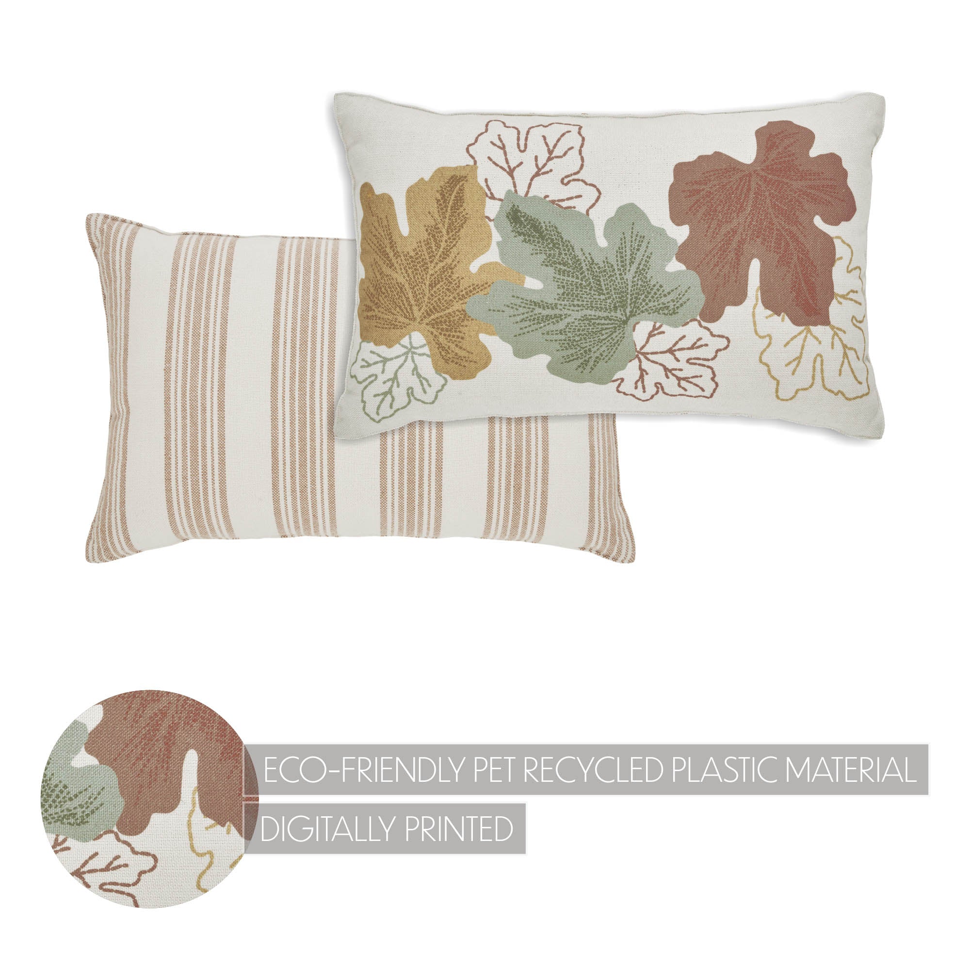 Bountifall Leaves 14" x 22" Accent Pillow - Image 3