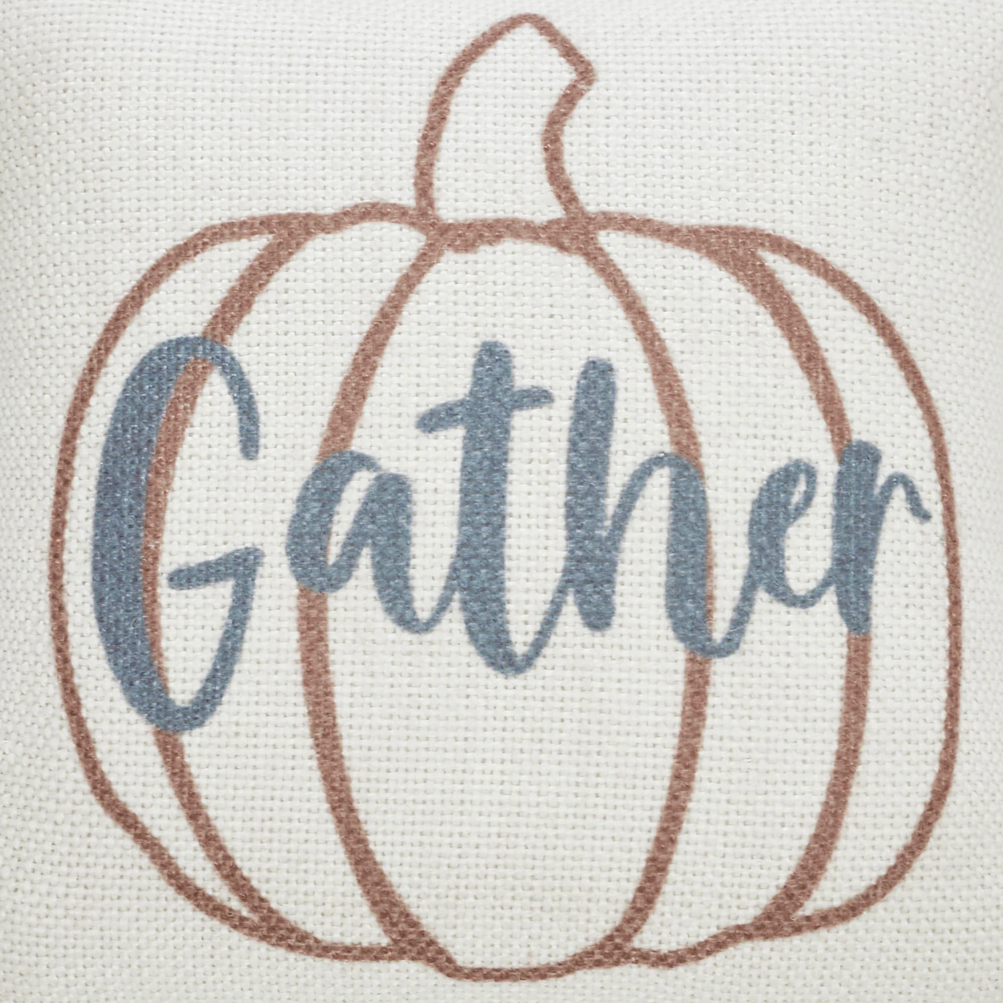 Bountifall Pumpkin Gather Small 6" Decorative Pillow - Image 6