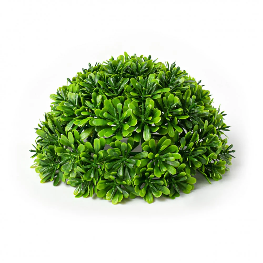 ๐ Boxwood 6" Faux Foliage Half Ball