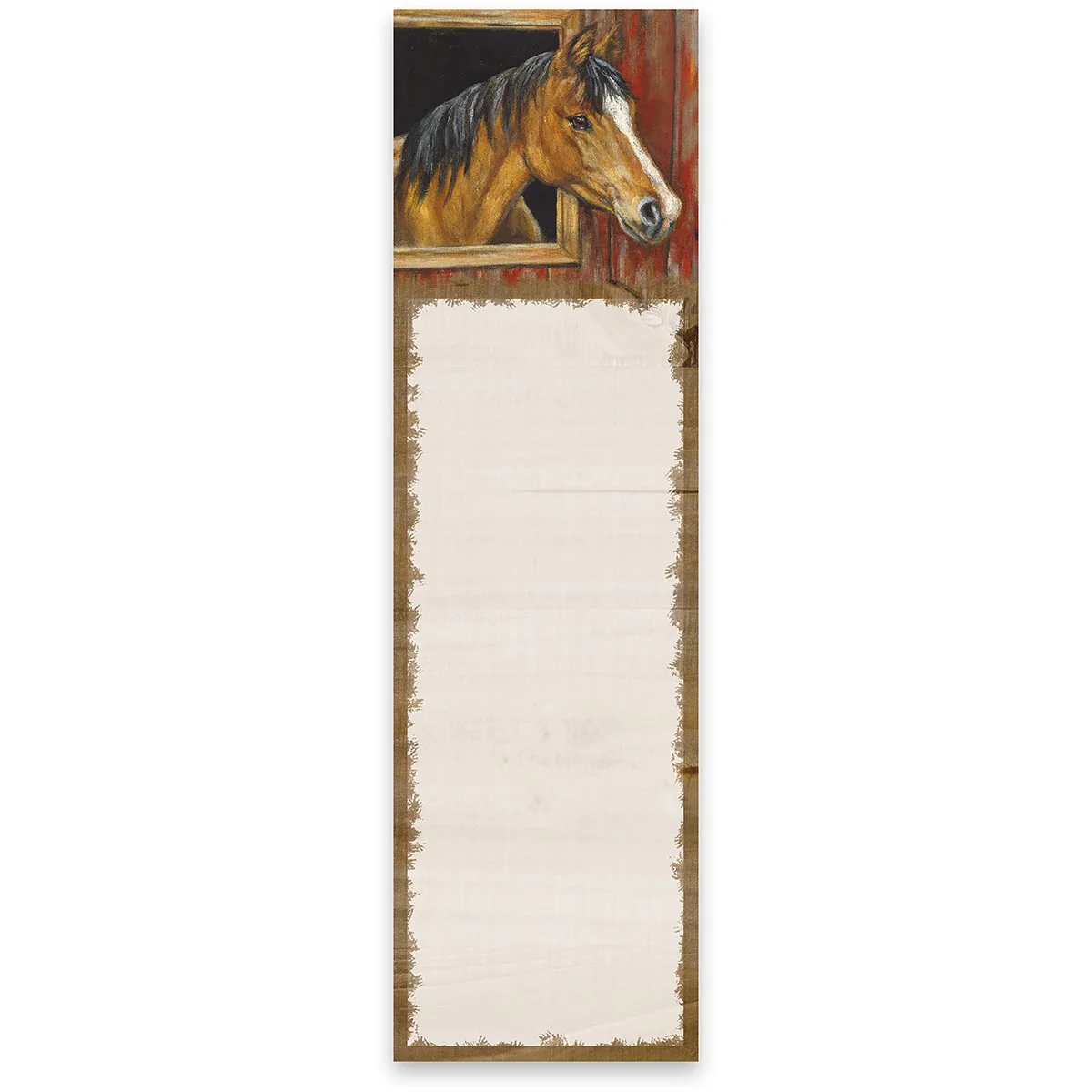 ๐ Buckskin Horse Magnetic List Pad